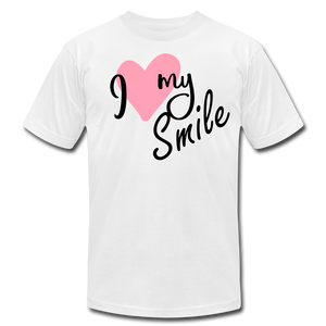 Open image in slideshow, Unisex Jersey T-Shirt by Bella + Canvas - white
