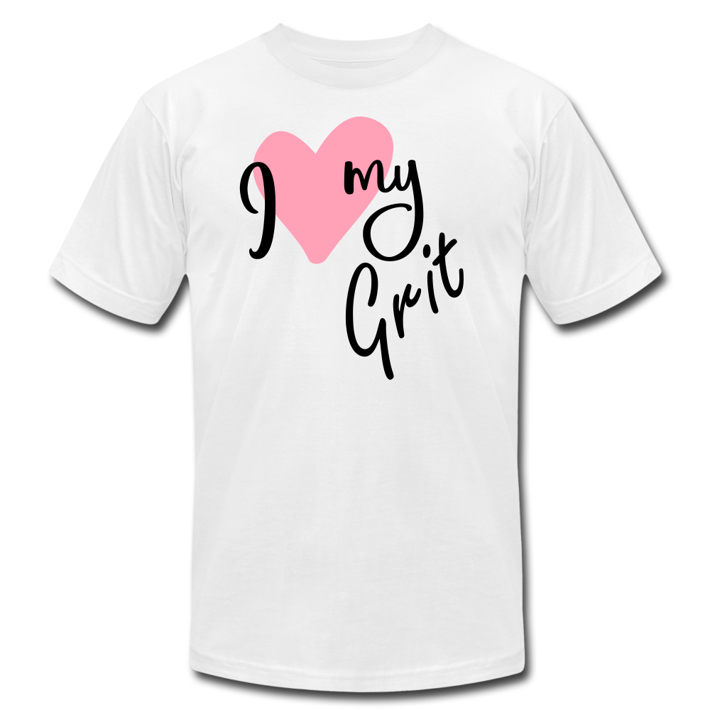 I Love My Grit - white